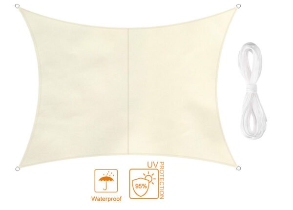 Waterproof Polyester Triangle or Square SunSails