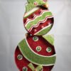 SLMETAL-BAUBLES LIGHT UP METAL DECORATIONS 63CM