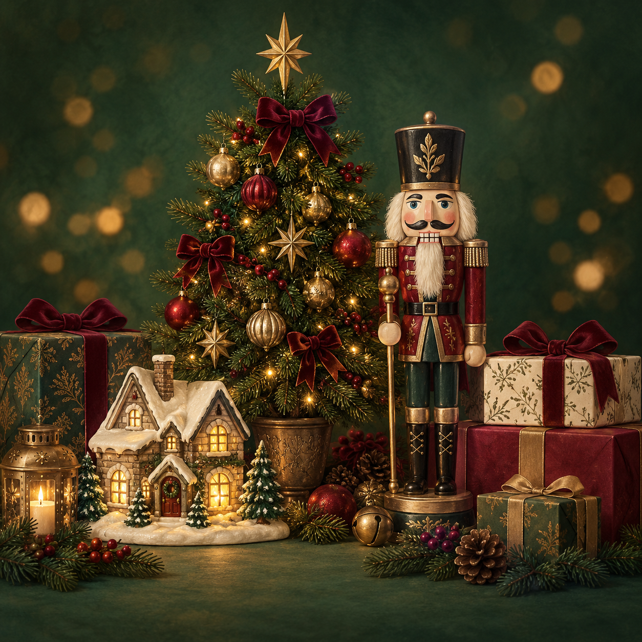 Christmas collection illustration