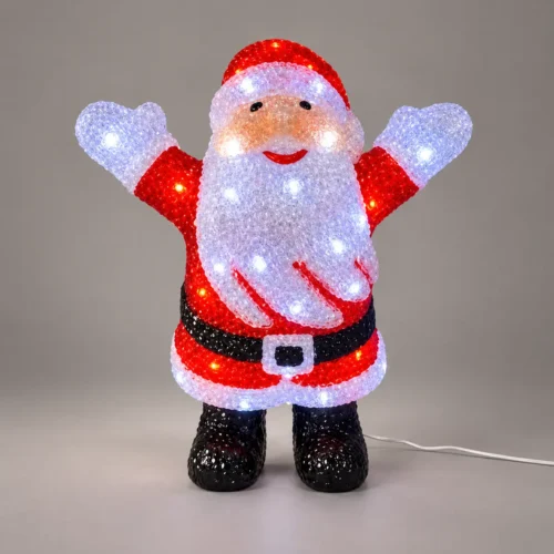 jy258016-acrylic-santa-christmas-light-enhanced Acrylic Santa Christmas Light – 39 cm, 30 White LEDs