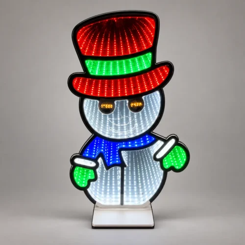 jy266727-led-infinity-snowman-christmas-light-enhanced LED Infinity Snowman Christmas Light – 50 cm, 392 LEDs