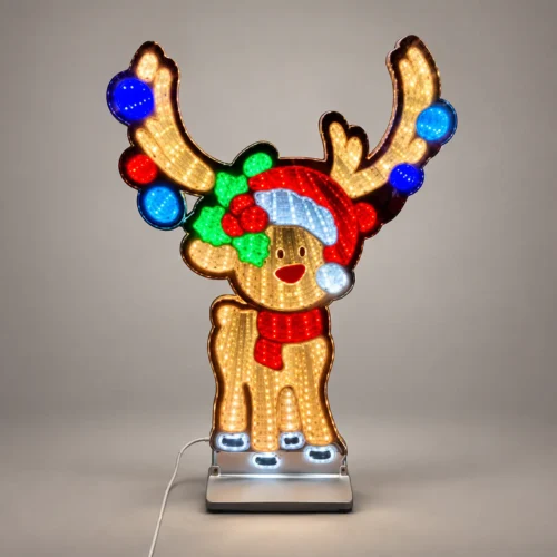 LED Infinity Reindeer Christmas Light – 40 cm