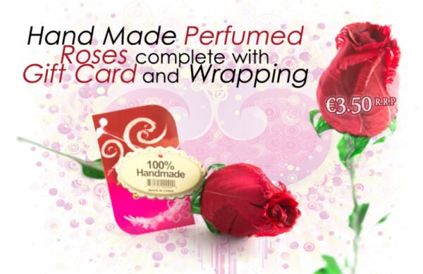 Hand Made Feather Roses